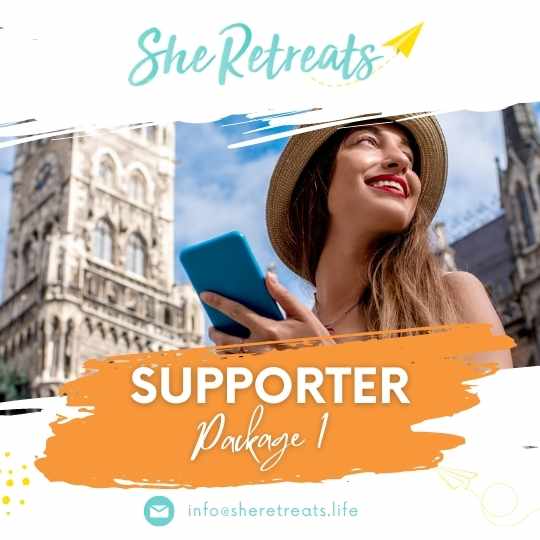 Package 1 - Supporter | Brand Opportunities | She Retreats