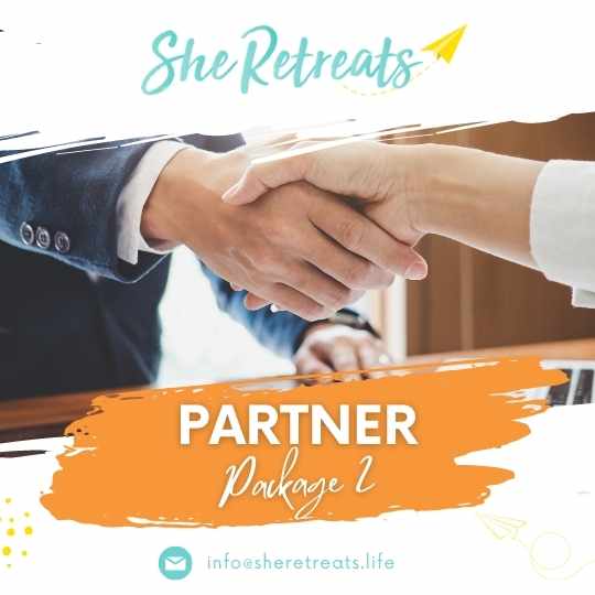 Package 2 - Partner | Brand Opportunities | She Retreats